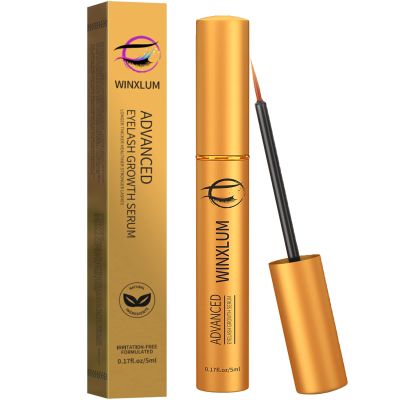 Premium Eyebrow Growth Serum with Peptides for Fuller, Longer, Thicker, and Stronger Lashes, Vegan & Cruelty Free, 5ML, Plant Extract, Irritation-Free