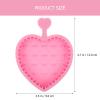 Beaupretty Makeup Brush Cleaning Pad Cosmetic Brush Cleaning Silicone Brush Makeup Cleaner for Silicone Makeup Mat Makeup Brush Beauty Eye Shadow Brush Foldable view 2