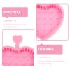 Beaupretty Makeup Brush Cleaning Pad Cosmetic Brush Cleaning Silicone Brush Makeup Cleaner for Silicone Makeup Mat Makeup Brush Beauty Eye Shadow Brush Foldable view 3