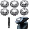SH60/72 Replacement Head Blades Fit for Series 6000, SH60/72 Replacement Shaver Heads Fit for Series 6000 Shavers S6810 S6820 S6880/81 S6810/82 S6850/85 S6xxx Series, 6 Pack view 1