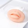 CHUSE 2pcs 5D Soft Silicone Realistic Lips Practice Module For Semi Permanent Make Up - Silicone Microblading Practice Fake Skin Lips - Lips Tattoo (Light Skin) view 1
