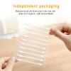Cotton Swabs, Individually Wrapped Cotton Buds, 400 Count Biodegradable Cotton Tip Applicator Suitable for Ear, Beauty Care, Cleaning, Make-upRound and Pointed Shape Cotton Heads view 2