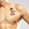 15pcs Custom Tattoos Personalized Temporary Tattoos with Photo Face Heart Waterproof Name Logo Tattoos Stickers For Women Men Kids Gifts for Birthday Party Wedding Bride Groom Decor view 2