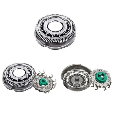 Suleto SH60/72 Replacement Head Blades Compatible with Philips Series 6000 Razor, Sh60 Replacement Head Compatible with noreclo Series 6000 Shaver, W/Brush for S6880/81, S6810/82, S6850/85, S6xxx