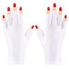 Pimoys Anti UV Gloves for Nail Lamp - UV Protection Fingerless Gloves for Gel Nail Lamp view 1
