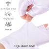 Pimoys Anti UV Gloves for Nail Lamp - UV Protection Fingerless Gloves for Gel Nail Lamp view 3