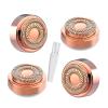 Tuliyet Flawless replacement heads, Women Facial Hair Remover Replacement Heads Generation 2 for Finishing Touch Flawless Facial Hair Removal Tool for Face, Double Halo Painless and Smooth view 1