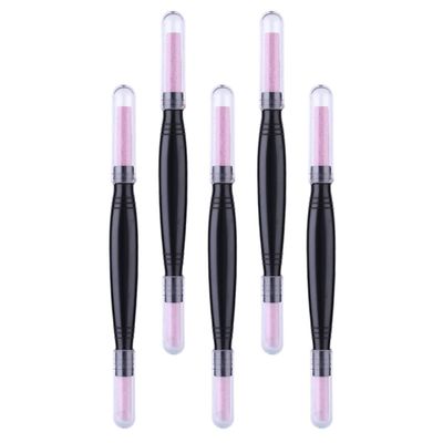FRCOLOR 5pcs Remover Fingernail Salon Skin Nail Polisher Multifunctional Trimmer Double- Cuticle Tool Buffer for Toenail Pumice Double Reing Grinding Sanding Care Pedicure Pusher