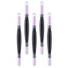 FRCOLOR 5pcs Remover Fingernail Salon Skin Nail Polisher Multifunctional Trimmer Double- Cuticle Tool Buffer for Toenail Pumice Double Reing Grinding Sanding Care Pedicure Pusher view 1