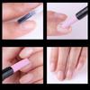 FRCOLOR 5pcs Remover Fingernail Salon Skin Nail Polisher Multifunctional Trimmer Double- Cuticle Tool Buffer for Toenail Pumice Double Reing Grinding Sanding Care Pedicure Pusher view 3