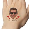15pcs Custom Tattoos Personalized Temporary Tattoos with Photo Face Heart Waterproof Name Logo Tattoos Stickers For Women Men Kids Gifts for Birthday Party Wedding Bride Groom Decor view 4