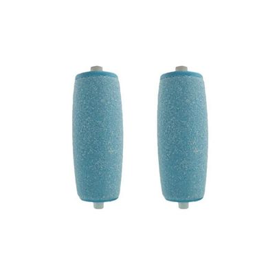 2 Pc Electric Foot Grinder Can Replace The Head Foot Grinder, Replace The Pedicure Tool, Remove The Hard Dead Skin (Color : Blue)