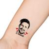 15pcs Custom Tattoos Personalized Temporary Tattoos with Photo Face Heart Waterproof Name Logo Tattoos Stickers For Women Men Kids Gifts for Birthday Party Wedding Bride Groom Decor view 1