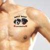 15pcs Custom Tattoos Personalized Temporary Tattoos with Photo Face Heart Waterproof Name Logo Tattoos Stickers For Women Men Kids Gifts for Birthday Party Wedding Bride Groom Decor view 2