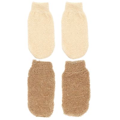 minkissy Shower Gloves Bath Scrubber Exfoliating Mitts Massage Gloves Bath Tools for Men Women