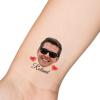 15pcs Custom Tattoos Personalized Temporary Tattoos with Photo Face Heart Waterproof Name Logo Tattoos Stickers For Women Men Kids Gifts for Birthday Party Wedding Bride Groom Decor view 1