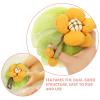 minkissy 4pcs Cartoon Bath Sponge Exfoliating Body Scrubber for Adults Boys and Girls Lightweight Portable Shower Watermelon for Relaxing Bathing view 3