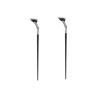 TEONEI Fan Mascara Brushes Eyelash Eyebrow Brushes Makeup Brushes Eye Lashes Makeup Tools Eyelash Brush Eyebrow Brush Eye Shadow Brushes,2Pcs (Black) view 1