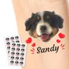 15pcs Custom Tattoos Personalized Temporary Tattoos with Photo Face Heart Waterproof Name Logo Tattoos Stickers For Women Men Kids Gifts for Birthday Party Wedding Bride Groom Decor view 1