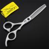 6.0 Inch Hair Cutting Scissors Set, Professional Shears Cutting and Thinning Scissors Kit, Japanese Stainless Steel, with Free Fine Black Leather Case, for Men/Women/Kids/Salon and Home view 4