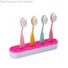 Briartw Silicone Brush Cleaning Bowl with Brush Holder,Bristle Cleaner, Brush Cleaning Mat, Foldable, Brush Washing Tool Brush Scrubber for Removing Oil & Impurities,Suitable for All Kinds Brush view 3