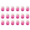 20pcs Clip Wrap Removing Cap Simple Tips Tip Gel Hand Dead for Wearable Polish Cover Soak Manicure Soaker Cleaner Art Finger Acrylic Skin Removal Off Tool Remover Fingernail Caps view 1