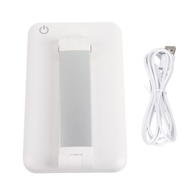 UV LED Fold Nail Lamp, Professional Folding Desk Light with 10Pcs LED Light Desktop Gel Curing Lamp USB Charging DIY Manicure LED Desk Lamp for Household Beauty Salon, Plug and