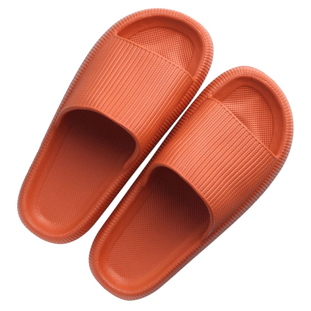 minkissy 1pair Women Non- Massage Slippers Comfortable Bathing Sandals for Bathroom Beach Spa and Pool Use