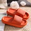 minkissy 1pair Women Non- Massage Slippers Comfortable Bathing Sandals for Bathroom Beach Spa and Pool Use view 3