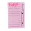 3 in 1 Eyelash Extension Tray, 7-15mm Acrylic False Lash Tray Eyelash Extension Holder Eyelashes Display Strip Lash Pallet with Magnetic Suction Holes for Eyelash Training Institutions view 1