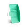 2PCS Brush Cleaning Palette,Handheld Silicone Brush Scrubber Brush Cleaning PadReusable Scrubber to Clean All of Your Ink Blending Brushes with Ease Portable Washing Tool (4 x 5 7/8inch Purple) view 2