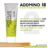 Hair Mask - Reborn Hair Mask for Dry Damaged Hair & Growth with 18 Amino Acids, Hair Treatment with Pear/Linseed Oil for Hair Care - 250ml/8.45 Fl Oz view 2
