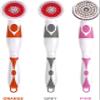 JYYBN 2pcs Sponge Shower Detergent Lotion Applicator Sponge Bath Back Brush Long Handle Body Wash Skin Brush for Shower,Wet or Dry Brushing (Color : Pink) view 3