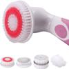 JYYBN 2pcs Sponge Shower Detergent Lotion Applicator Sponge Bath Back Brush Long Handle Body Wash Skin Brush for Shower,Wet or Dry Brushing (Color : Gray) view 2