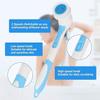 JYYBN Electric Bath Brush Set, Waterproof Silicone Body Brush with 4 Spin Brush Heads, Shower Brush for Facial Bath Scrubber Exfoliating SPA, Back Brush Long Handle for Shower Women Men view 4