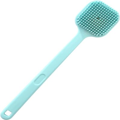 JYYBN Shower Brush Silicone Bath Body Brush - Back Scrubber for Shower Back Brush Long Handle for Shower Skin Exfoliating Brush Body