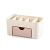 BLYWO GUIPAIHAI Acrylic Makeup Organizer Holder Cosmetic Storage Box Bathroom Tray Table Space- Saving Makeup Tools Display Case view 2