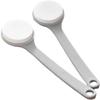 JYYBN 2pcs Sponge Shower Detergent Lotion Applicator Sponge Bath Back Brush Long Handle Body Wash Skin Brush for Shower,Wet or Dry Brushing view 1