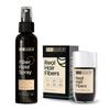Hair Illusion Dark Brown Real Hair Fibers and Fiber Holding Spray Bundle for Thinning Hair - 100% Natural Texture, Non Synthetic Hair Fibers - Bald Spot Cover Up for Women & Men - 18 Gram view 1