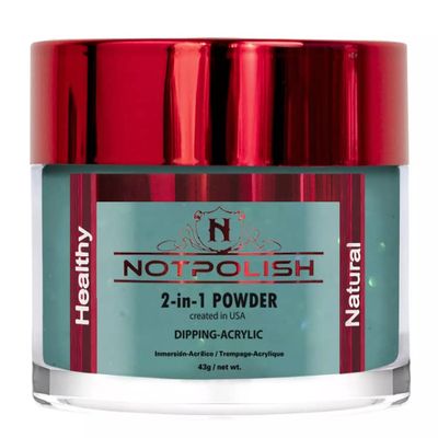 NotPolish - Nail Acrylic/Dip Powder | M Collection | M97 PLEASANT TEAL