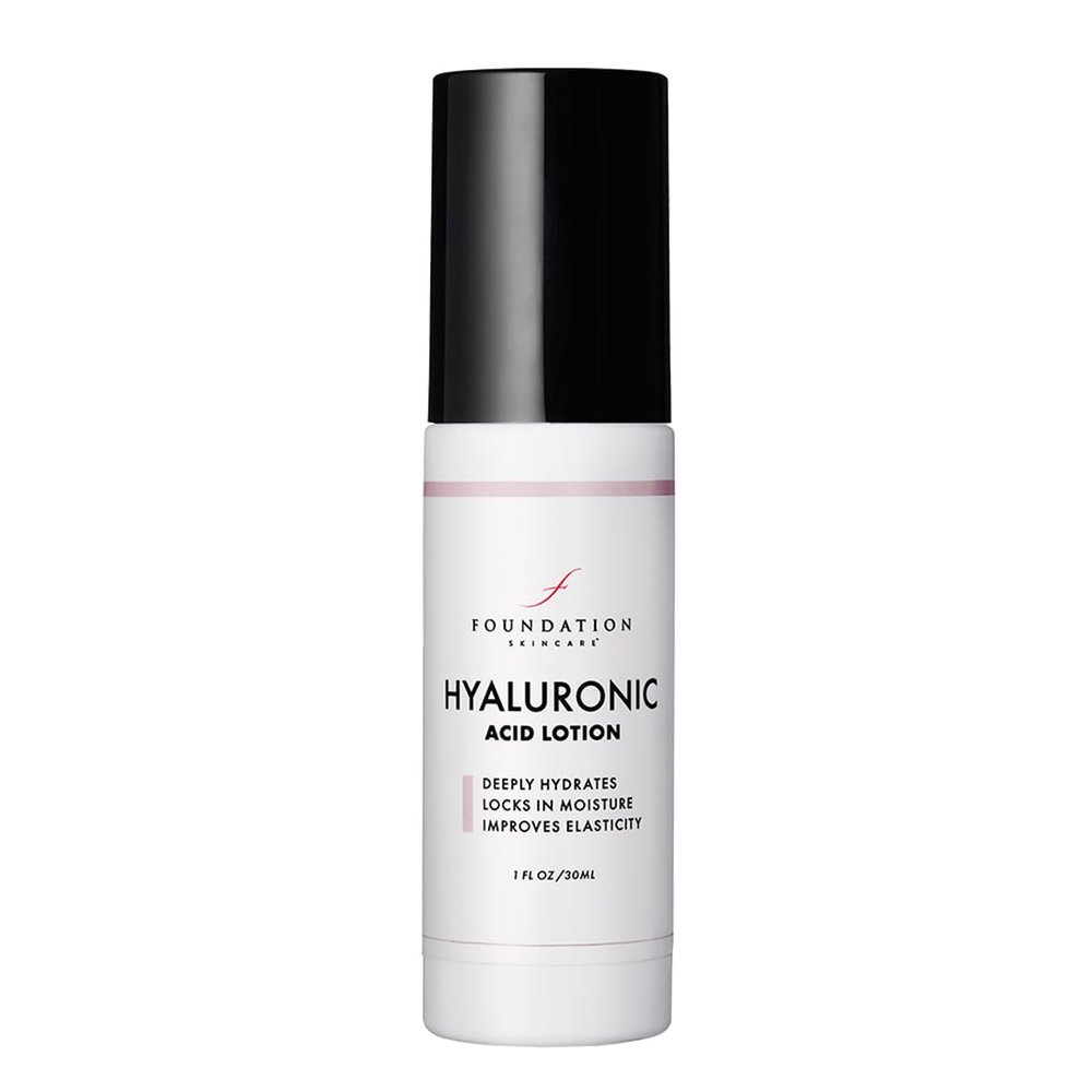 Foundation Skincare Hyaluronic Acid Moisturizer - Hydrating Face lotion for women, Formulated with Green Tea and Chamomile - 1 Fl Oz