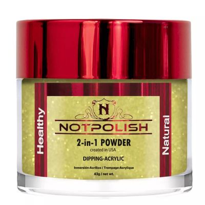 NotPolish - Nail Acrylic/Dip Powder | M Collection | M94 SUNLIT YELLOW
