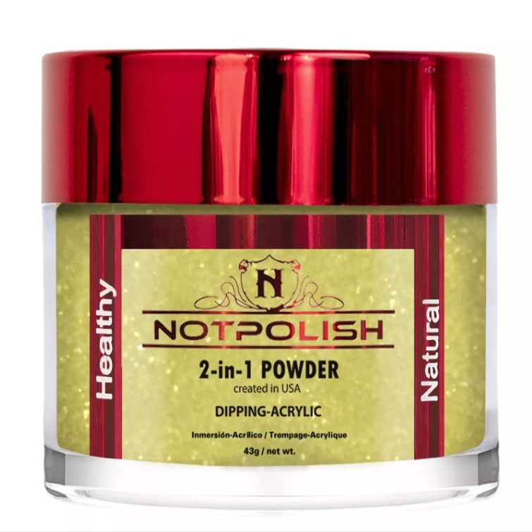 NotPolish - Nail Acrylic/Dip Powder | M Collection | M94 SUNLIT YELLOW