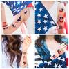 Awinmay 90Pcs Fourth of July Temporary Tattoos,American Flag Red White and Blue Fake Tattoo Stickers, 4th of July,USA Party Favors,Memorial Day, Independence Day, Labor Day Decorations Party Supplies view 2