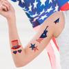 Awinmay 90Pcs Fourth of July Temporary Tattoos,American Flag Red White and Blue Fake Tattoo Stickers, 4th of July,USA Party Favors,Memorial Day, Independence Day, Labor Day Decorations Party Supplies view 4