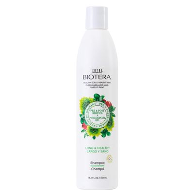 Biotera Long & Healthy Strengthening Shampoo | Long or Growing Hair | Microbiome Friendly | Vegan & Animal Test Free | Paraben Free | Color-Safe | 15.2 Fl Oz