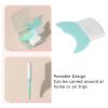 Mascara Applicator Lash Guard, Silicone Eyelash Eyeline Guard Portable Mascara Applicator Applicator Guard Eyelash for Beginners view 3