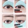 Mascara Applicator Lash Guard, Silicone Eyelash Eyeline Guard Portable Mascara Applicator Applicator Guard Eyelash for Beginners view 4