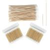 300 Pcs Cotton Swabs Set For Pet Owners, 100 Pcs 6 Inch Long Cotton Swabs & 200 Pcs Cotton Swabs, Pet Supplies For Dogs Cats, Eyes Ears & Nose Cleaning Solution view 1