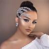 ZHENM Sparkling Rhinestone Wedding Comb, Bridal Headpiece Wedding Hair Accessories for Brides view 1